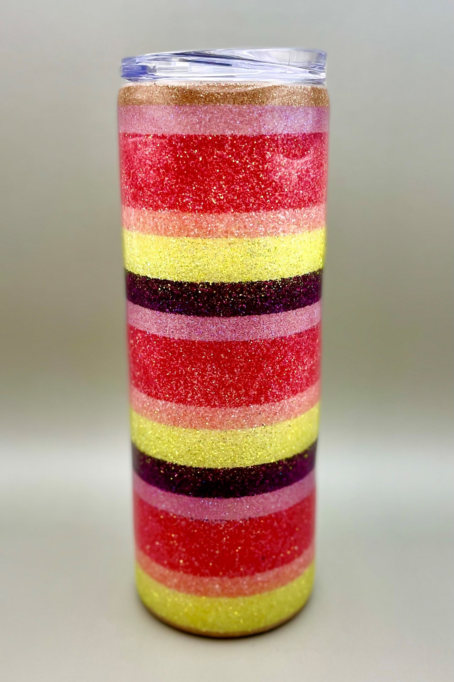 We All See the Same Sunrise Glitter Tumbler