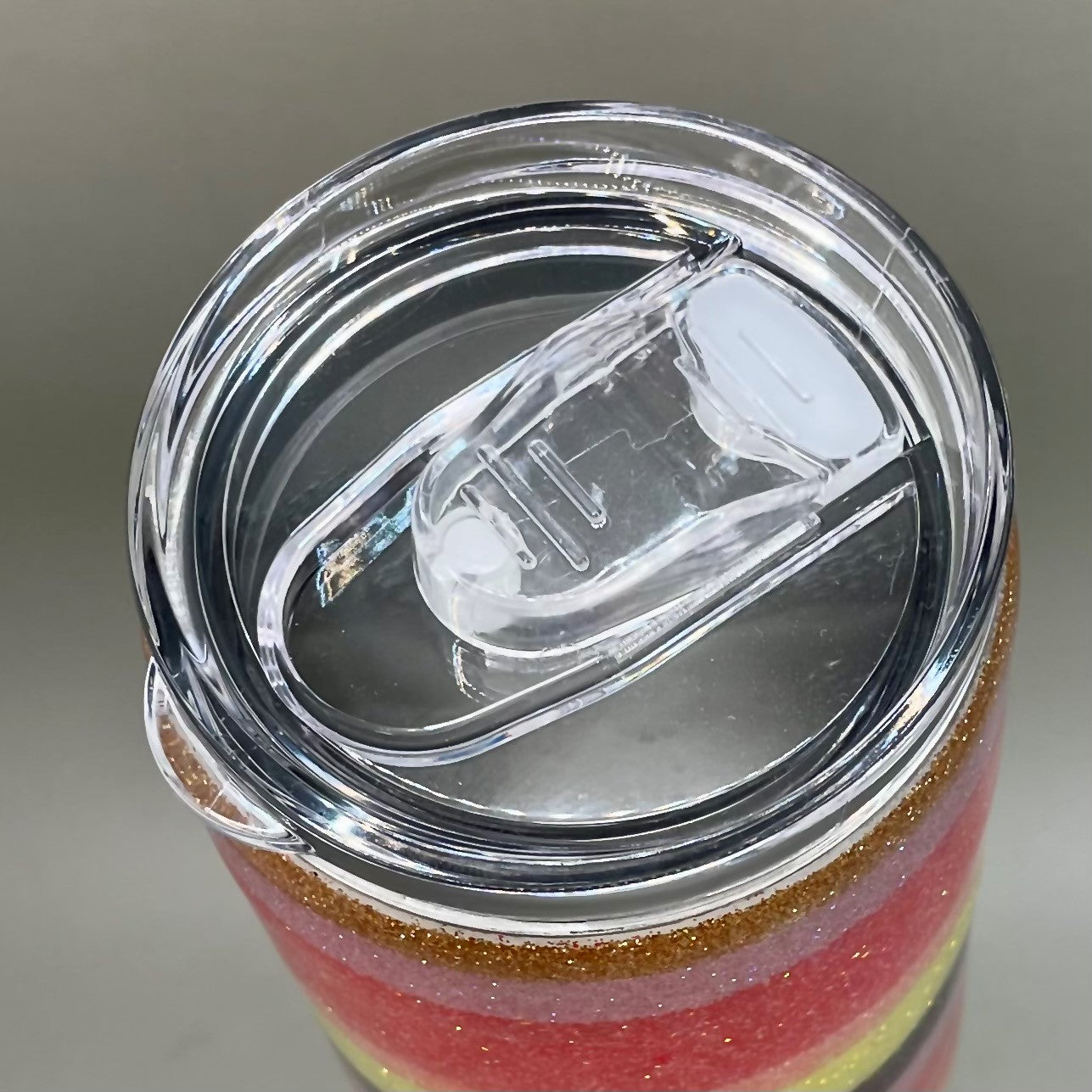We All See the Same Sunrise Glitter Tumbler
