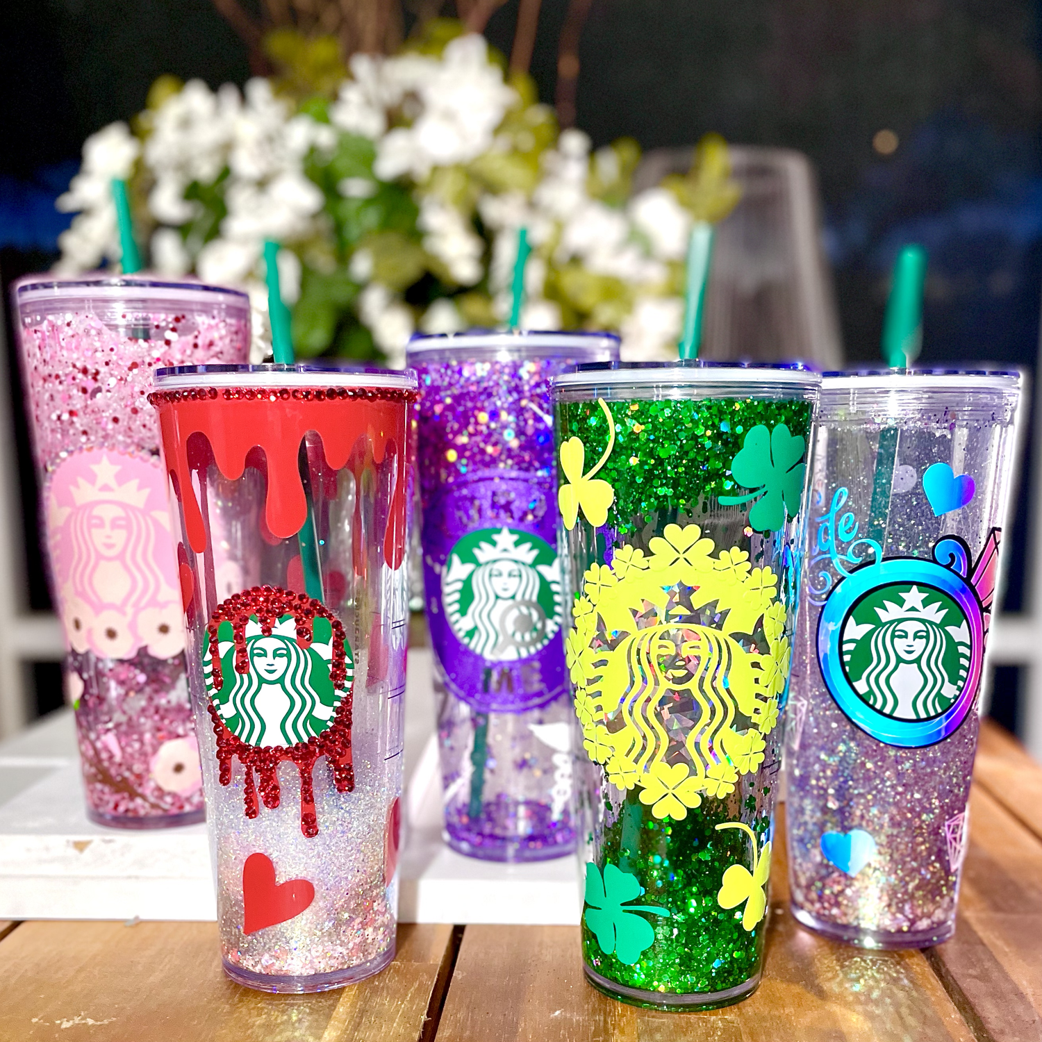 Snow Globe Tumblers