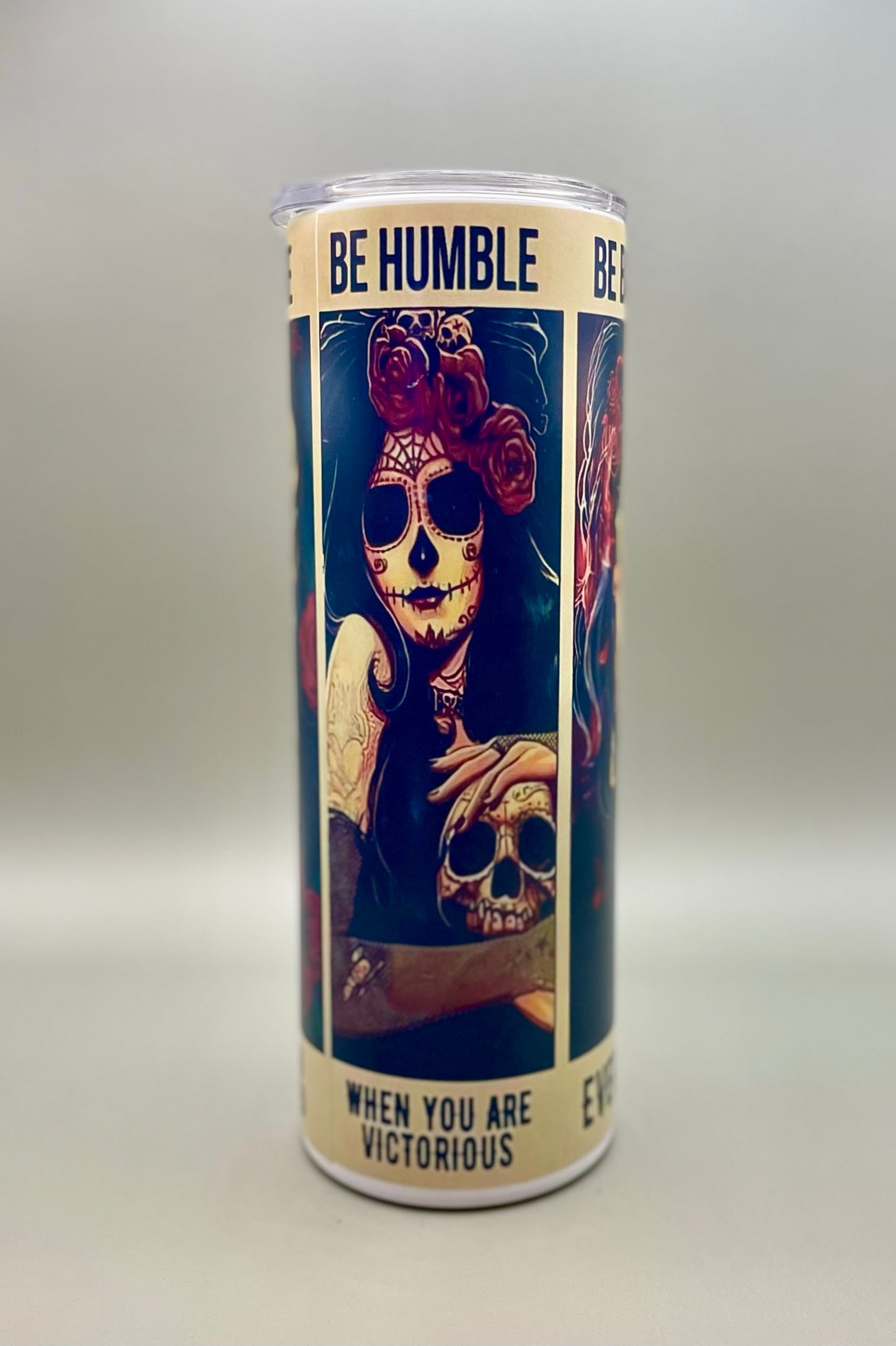 Día de Muertos Inspirational Glow-in-the-Dark Tumbler