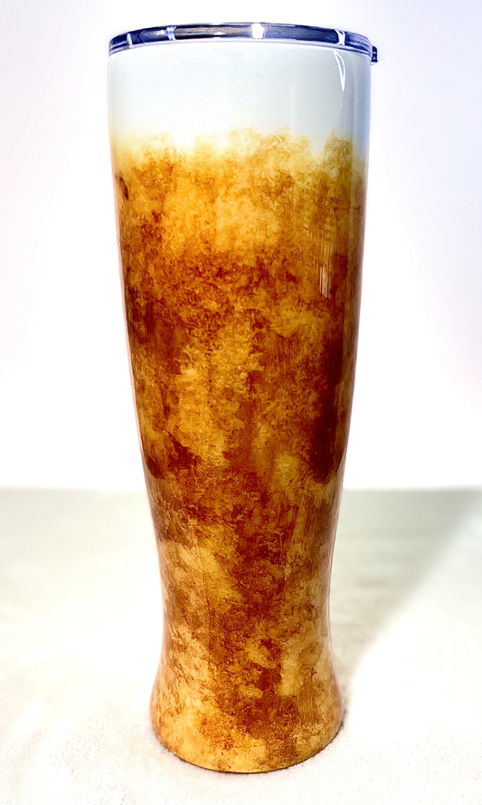 Draught Beer Glitter Tumbler