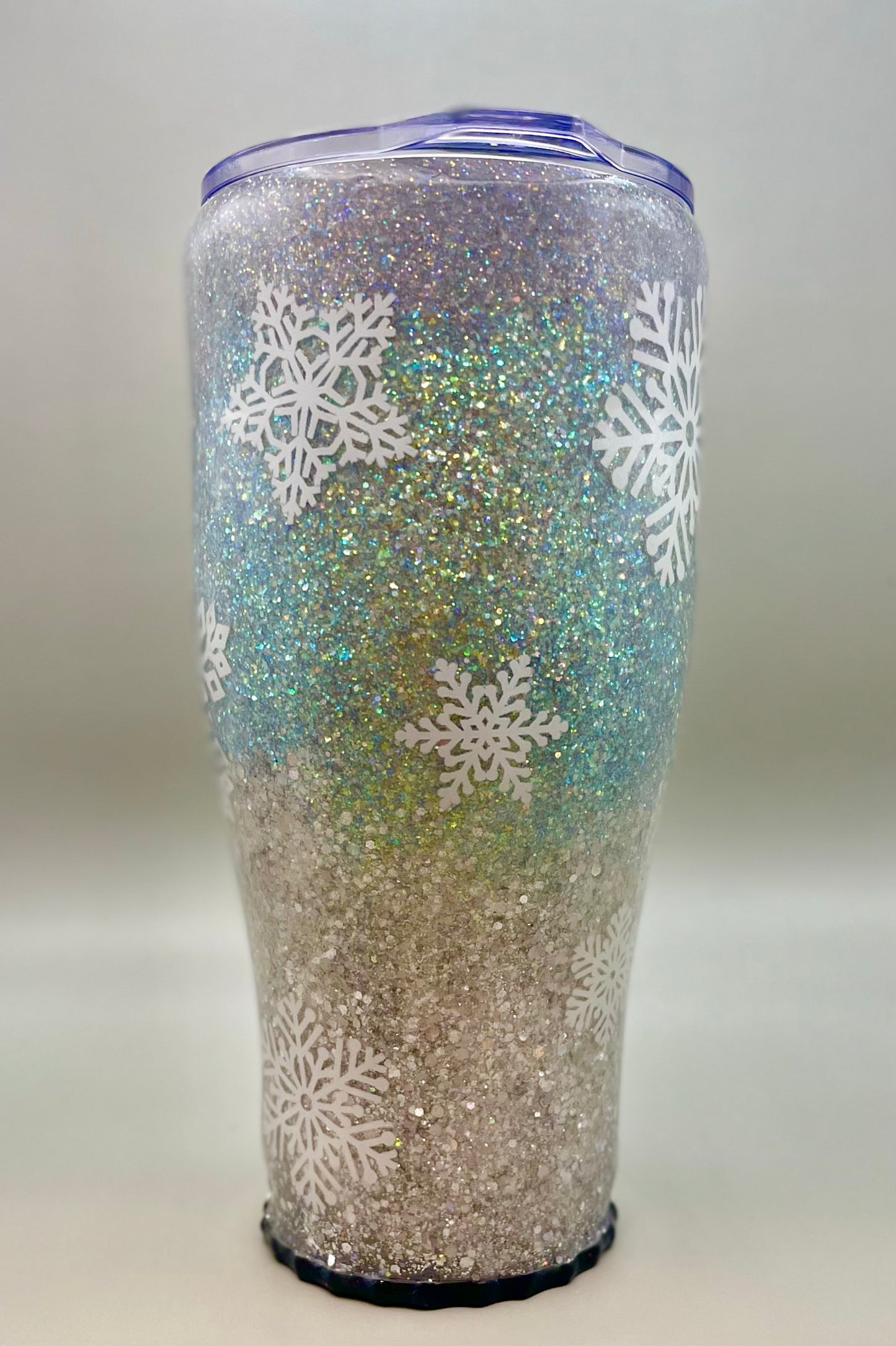 Here Comes Amazon Glitter Tumbler