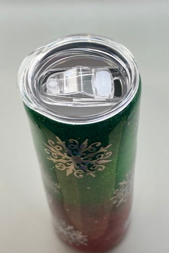 Tis the Season Glitter Tumbler