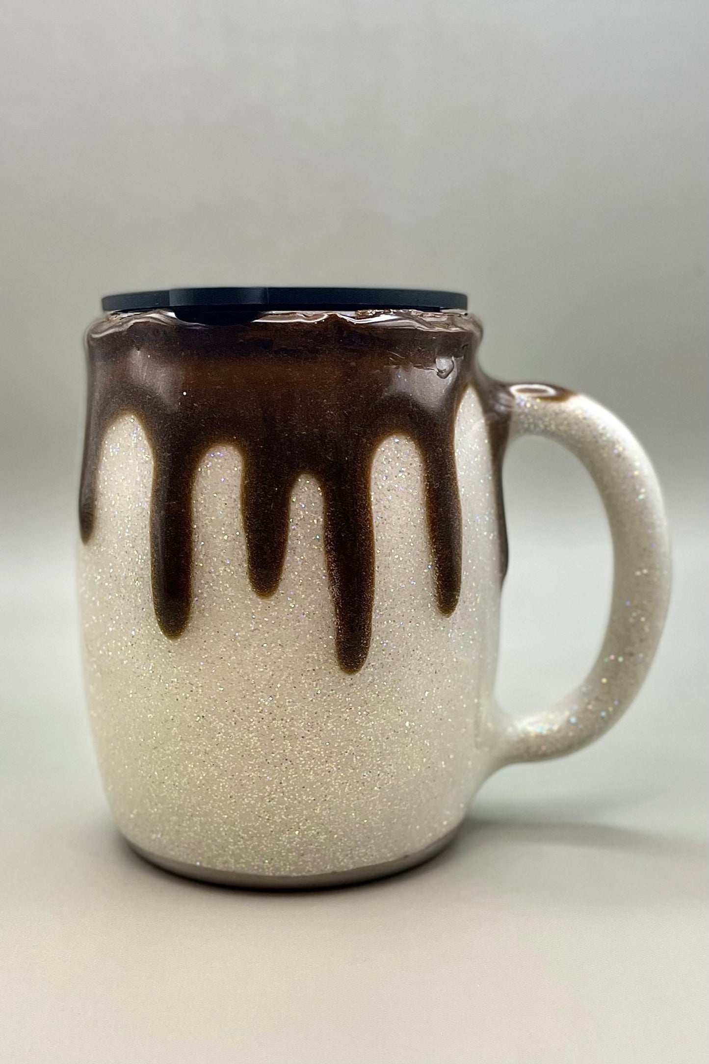 Frosty's Hot Cocoa Glitter Mug