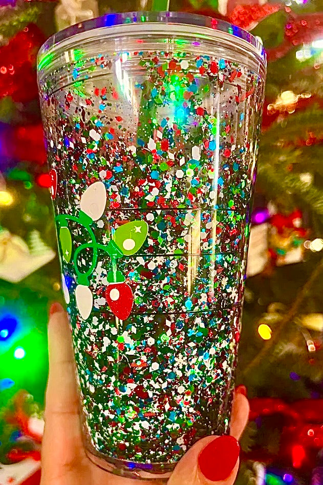 Christmas Vacation Snow Globe Tumbler