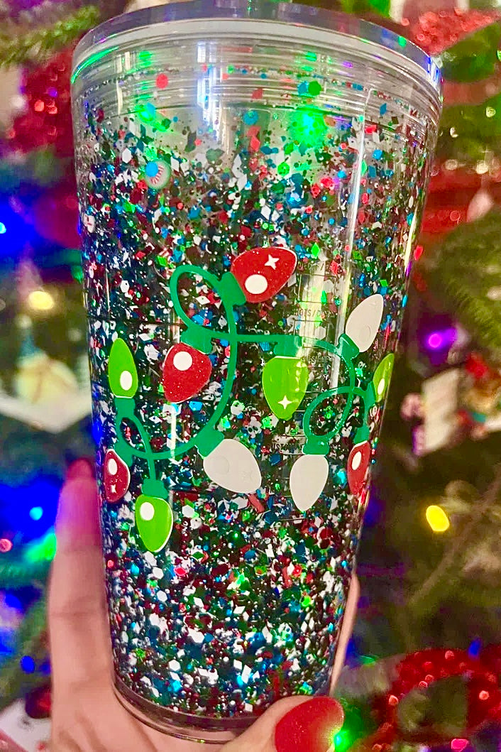 Christmas Vacation Snow Globe Tumbler