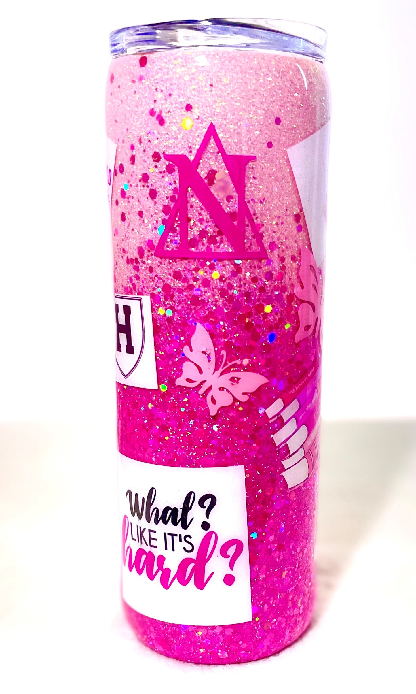 Legally Blonde Glitter Tumbler