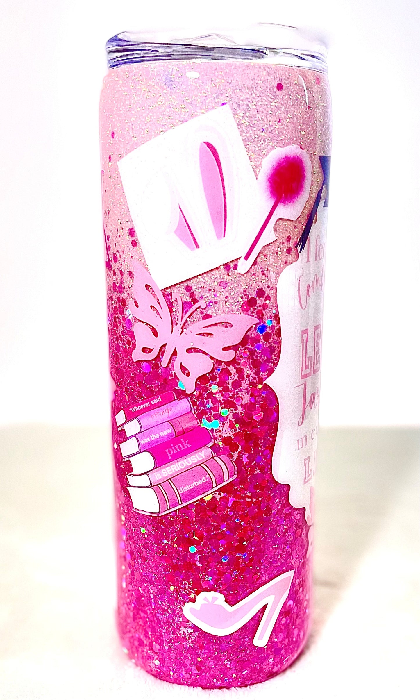 Legally Blonde Glitter Tumbler