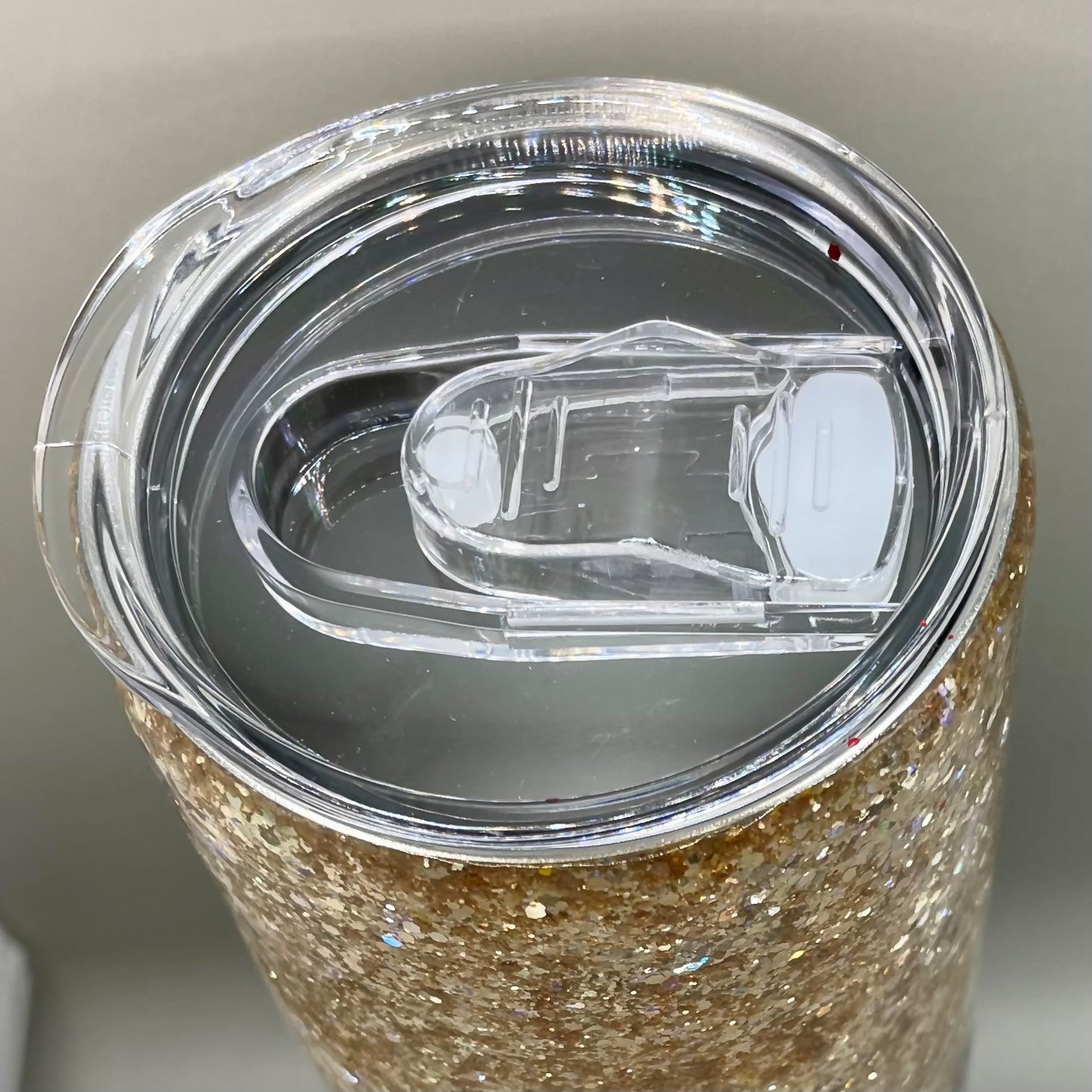 Moroccan Ogee Glitter Tumbler