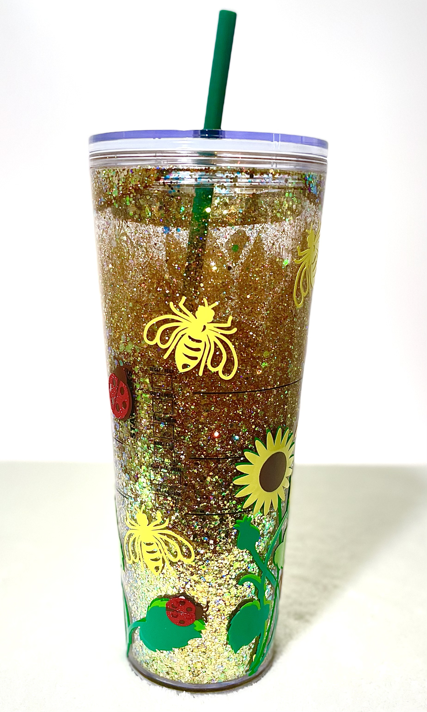 Sunflower Snow Globe Tumbler