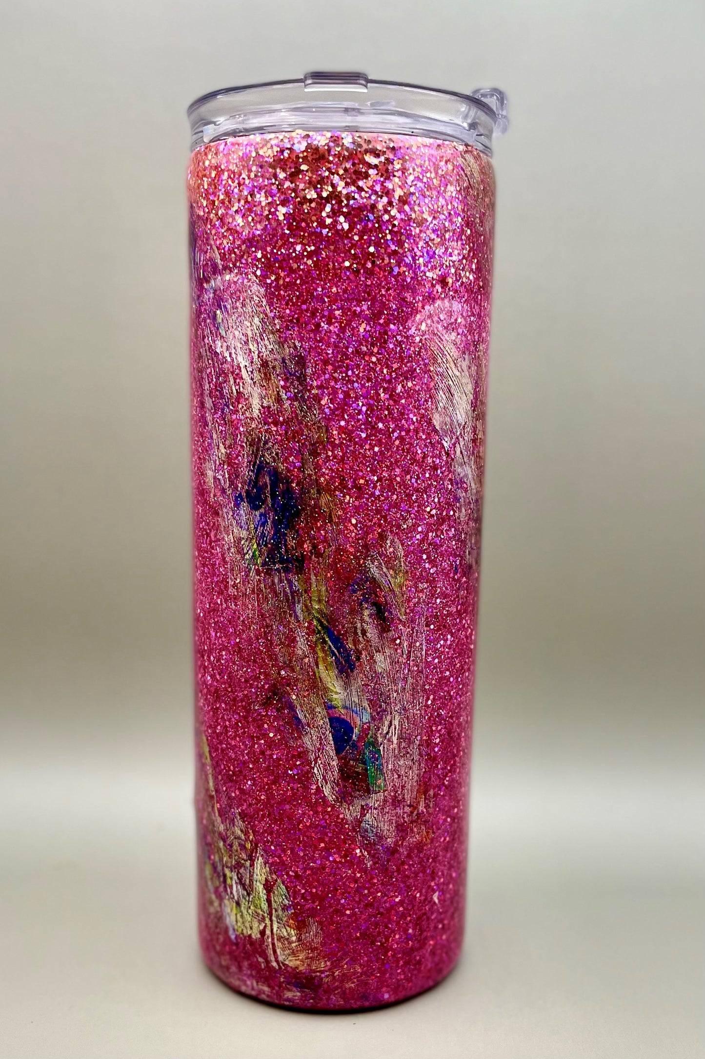 Beach Season Glitter Tumbler