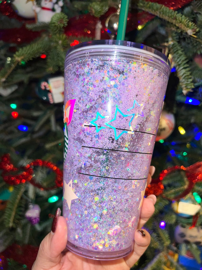 Unicorns and Dreams Snow Globe Tumbler